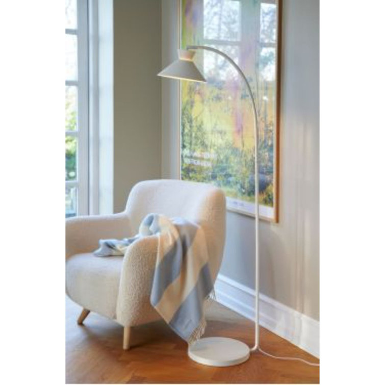 Isabelline Hare 150Cm White Reading Floor Lamp Wayfair.co.uk